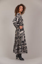 Eb & Ive Elsie Maxi Dress in Geo