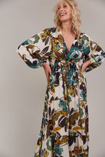 Eb & Ive Elsie Maxi Dress in Botanical Tusk