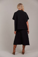 Eb & Ive Masa Knit Poncho in Black