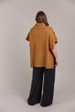 Eb & Ive Avino Poncho in Tobacco