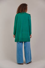 Eb & Ive Palmer Relaxed Cardigan in Teal