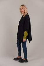 Eb & Ive Palmer Knit Cape in Black