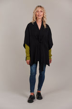 Eb & Ive Palmer Knit Cape in Black