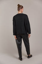 Eb & Ive Katana Cardigan in Black