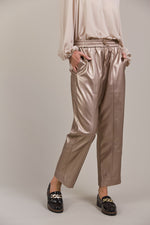 Eb & Ive Allegro Crop Pant in Luxe