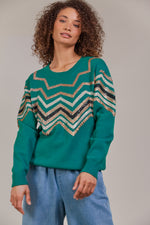 Eb & Ive Santani Knit in Teal