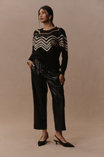 Eb & Ive Santani Knit in Black