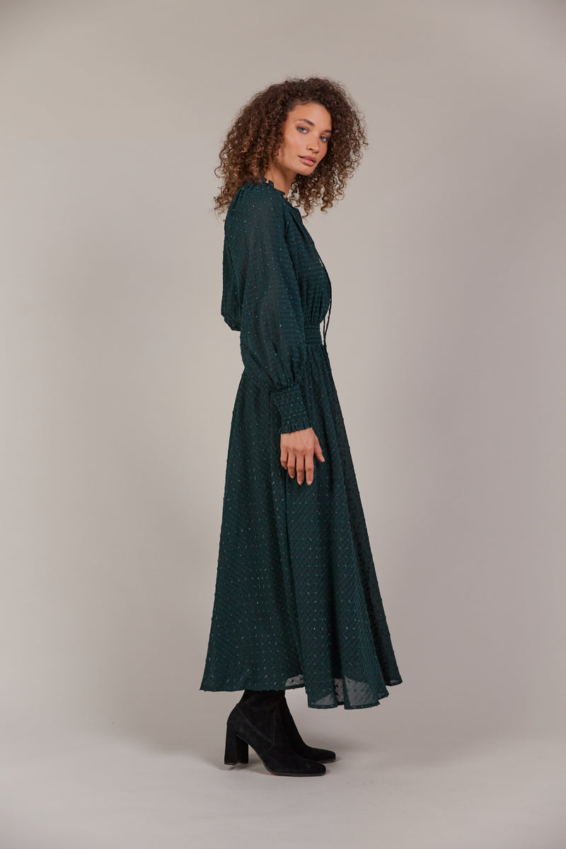 Eb & Ive Ayana Maxi Dress in Peacock