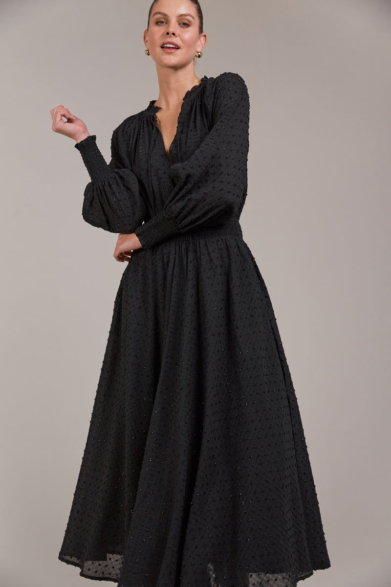 Eb & Ive Ayana Maxi Dress in Black