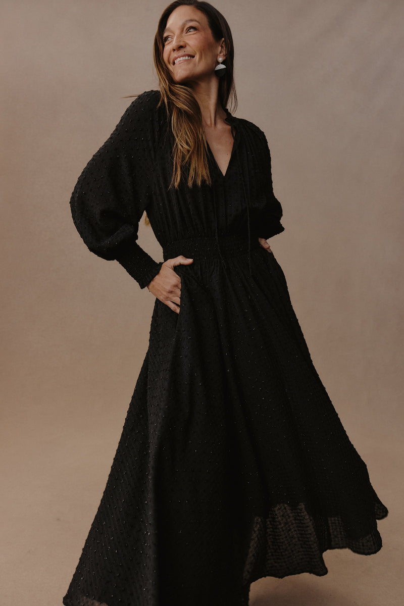 Eb & Ive Ayana Maxi Dress in Black