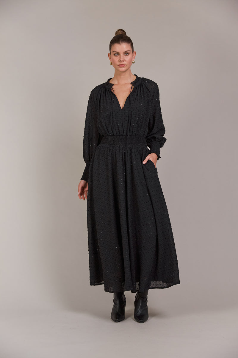 Eb & Ive Ayana Maxi Dress in Black