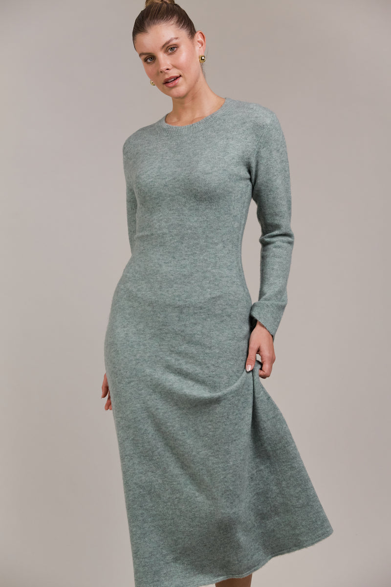 Eb & Ive Merano Knit Dress in Jasper