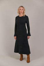 Eb & Ive Merano Knit Dress in Char