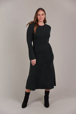 Eb & Ive Merano Knit Dress in Char