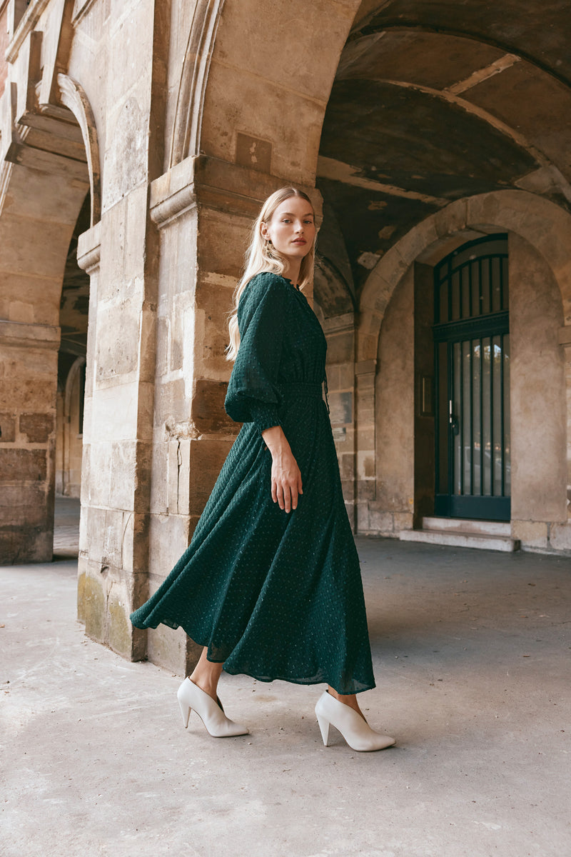 Eb & Ive Ayana Maxi Dress in Peacock