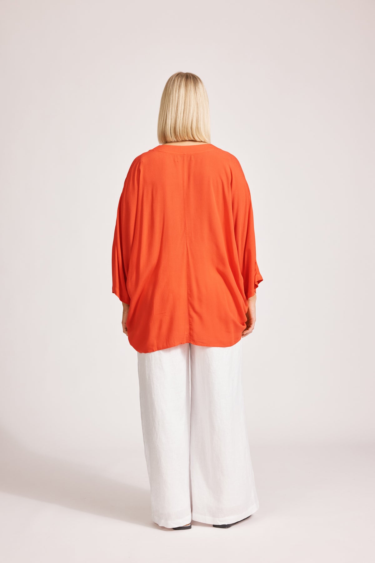 Eb & Ive Alegria Twist Top in Coral