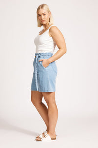 Eb & Ive Melenia Denim Short in Indigo