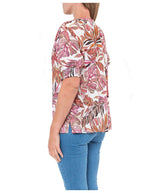 Jump Paradise Top in Tropical Pink