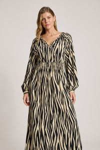 Eb & Ive Bajau Maxi Dress in Savanna