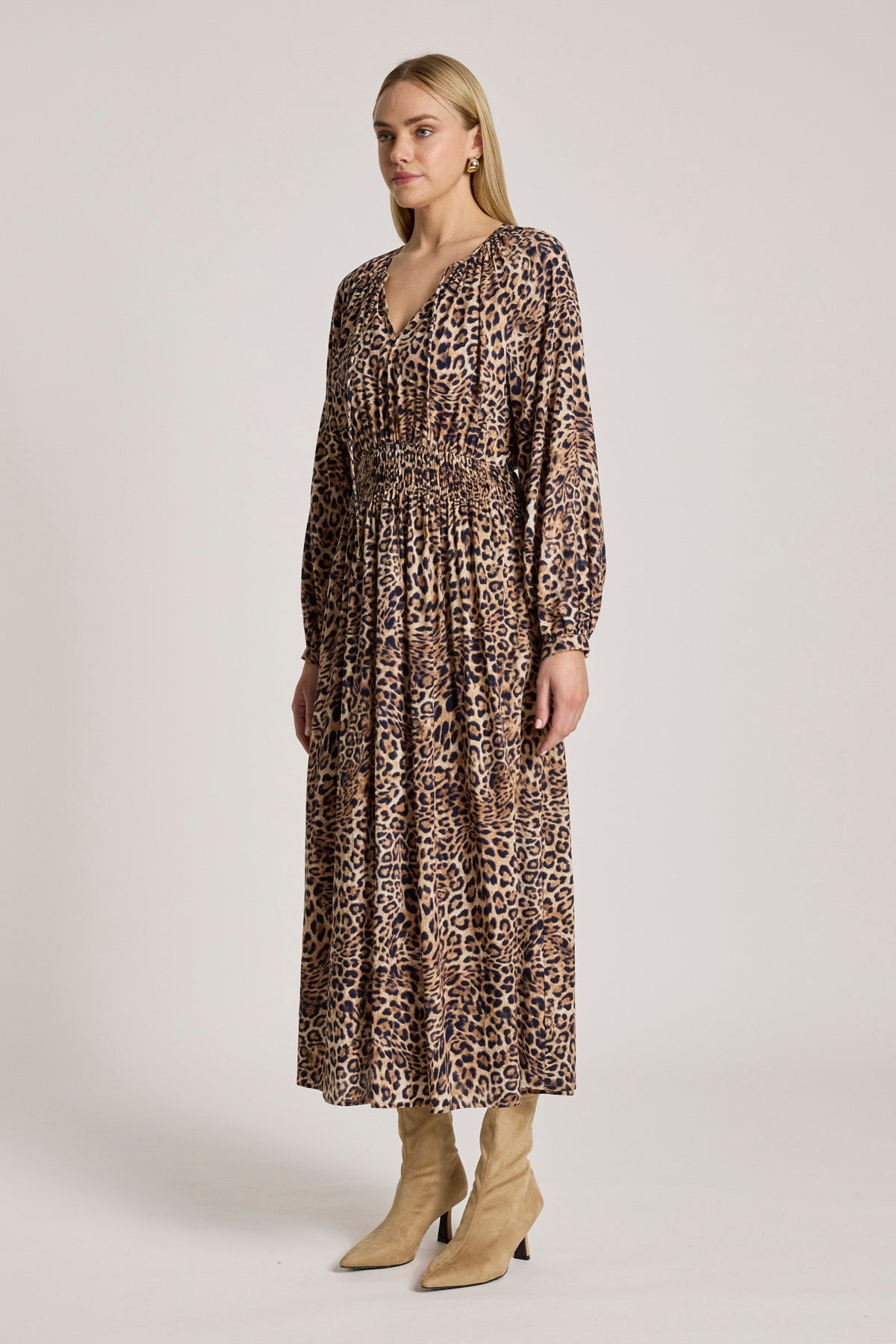 Eb & Ive Bajau Maxi Dress in Nomad