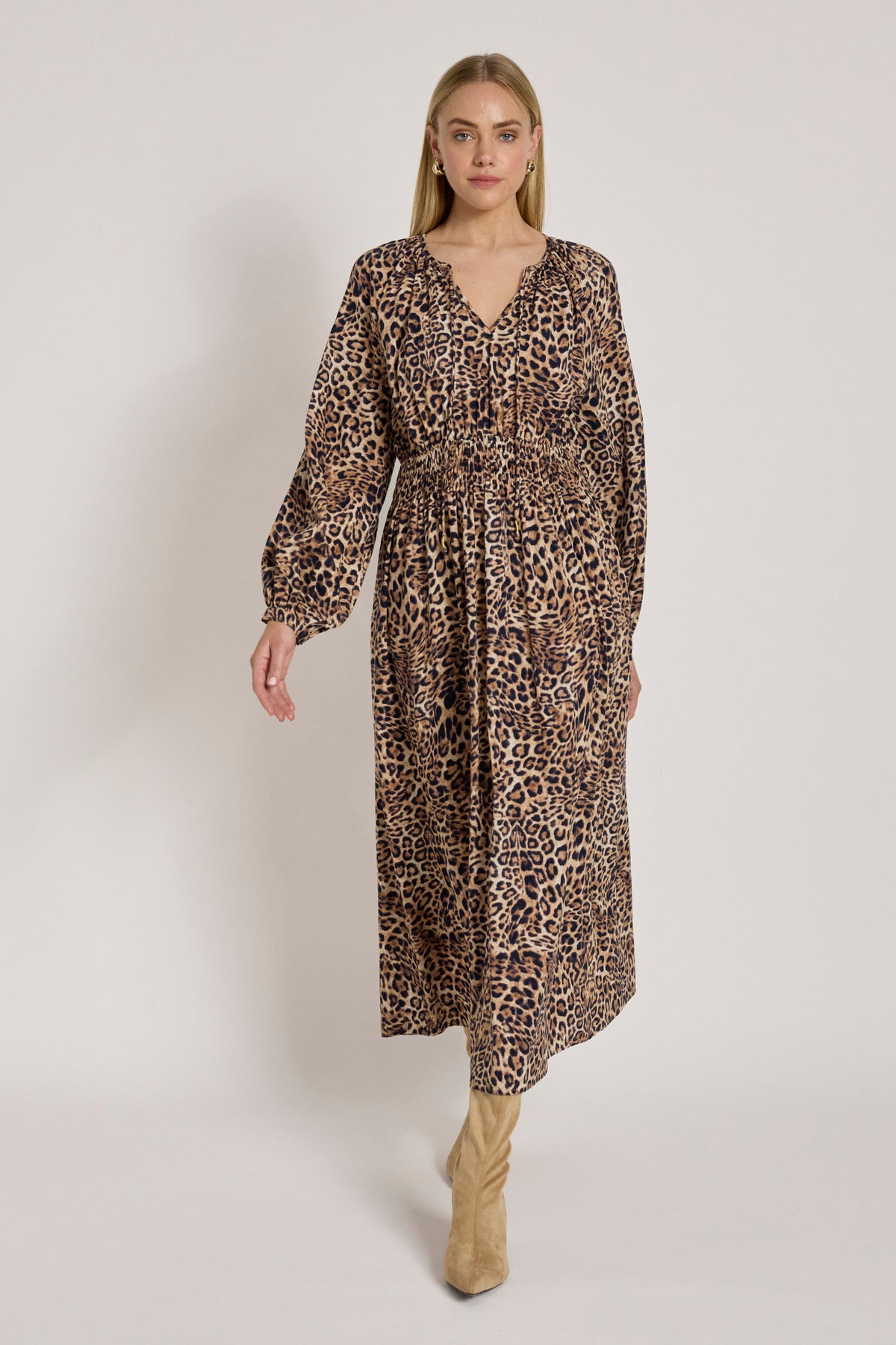 Eb & Ive Bajau Maxi Dress in Nomad