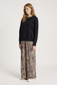Eb & Ive Zala Jumper in Black