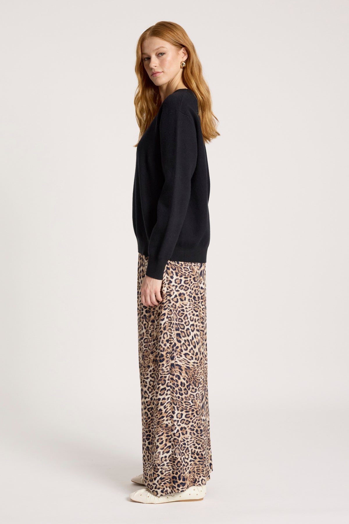 Eb & Ive Zala Jumper in Black