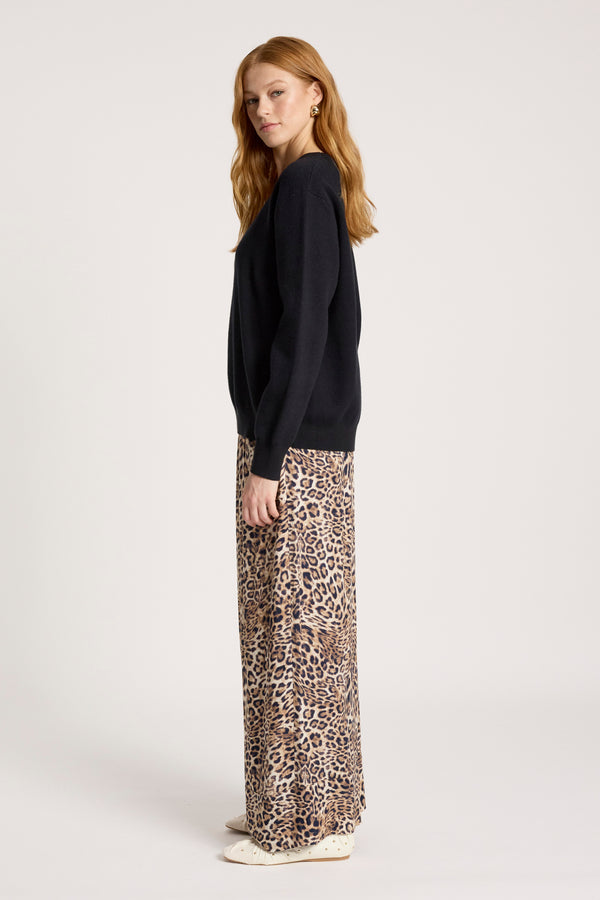 Eb & Ive Zala Jumper in Black