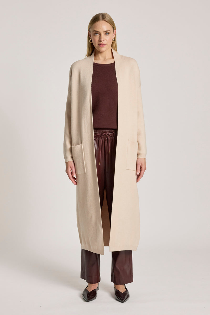 Eb & Ive Zala Cardigan in Bisque