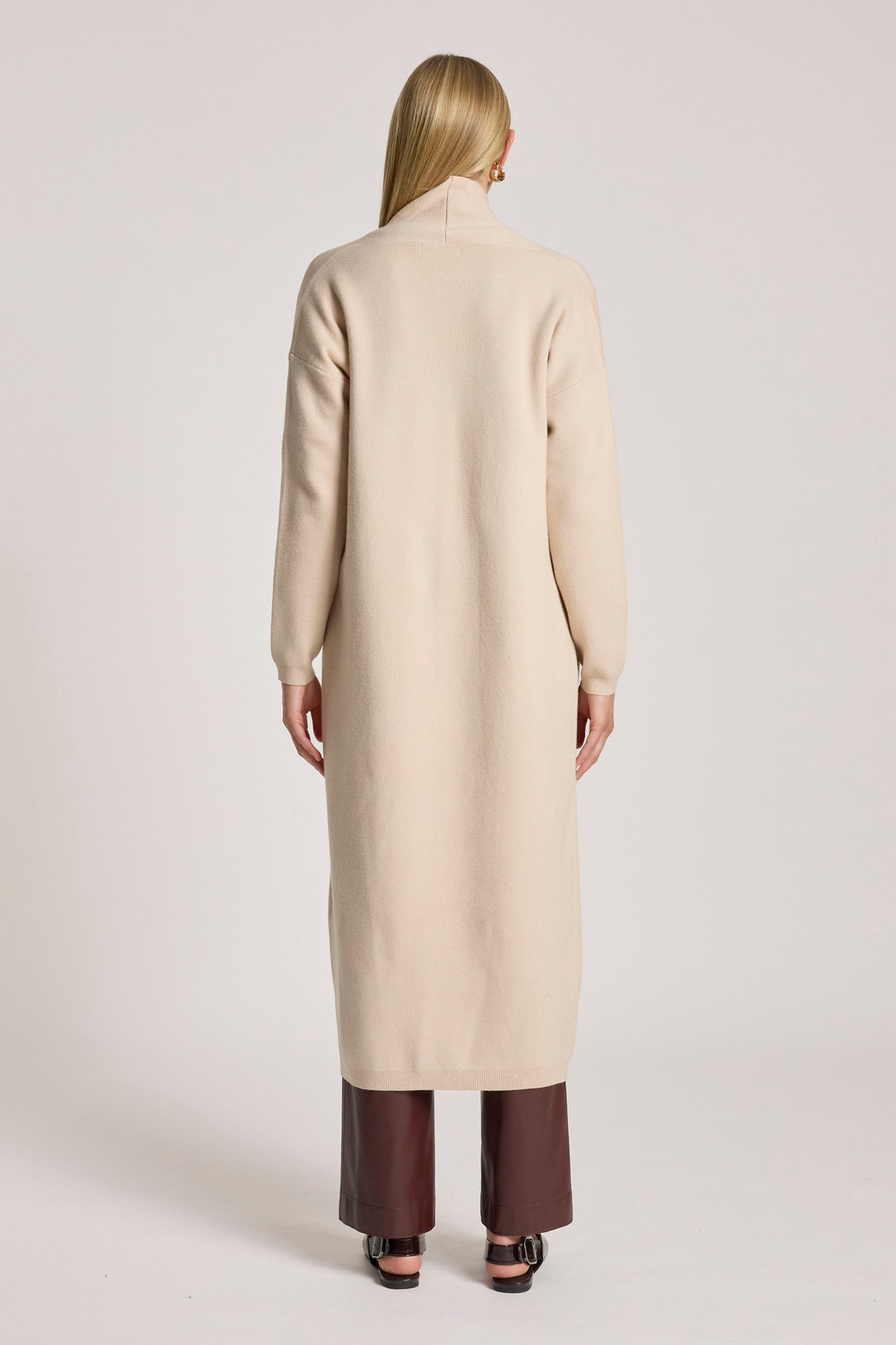 Eb & Ive Zala Cardigan in Bisque