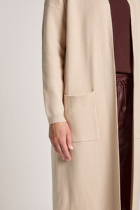 Eb & Ive Zala Cardigan in Bisque