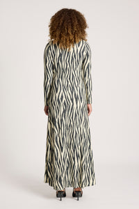 Eb & Ive Aria Tie Maxi Dress in Savanna