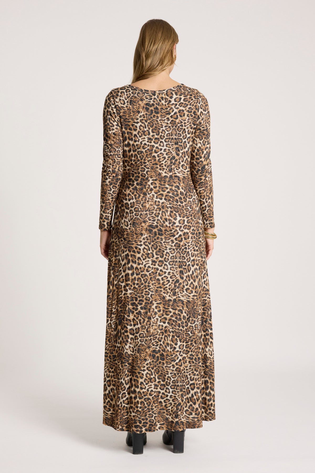 Eb & Ive Aria Tie Maxi Dress in Nomad
