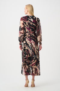 Signature by Joseph Ribkoff Wrap in Black Cherry 263739
