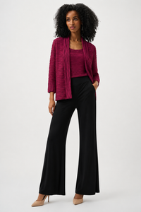 Signature by Joseph Ribkoff Twinset in Berry Burst 263755