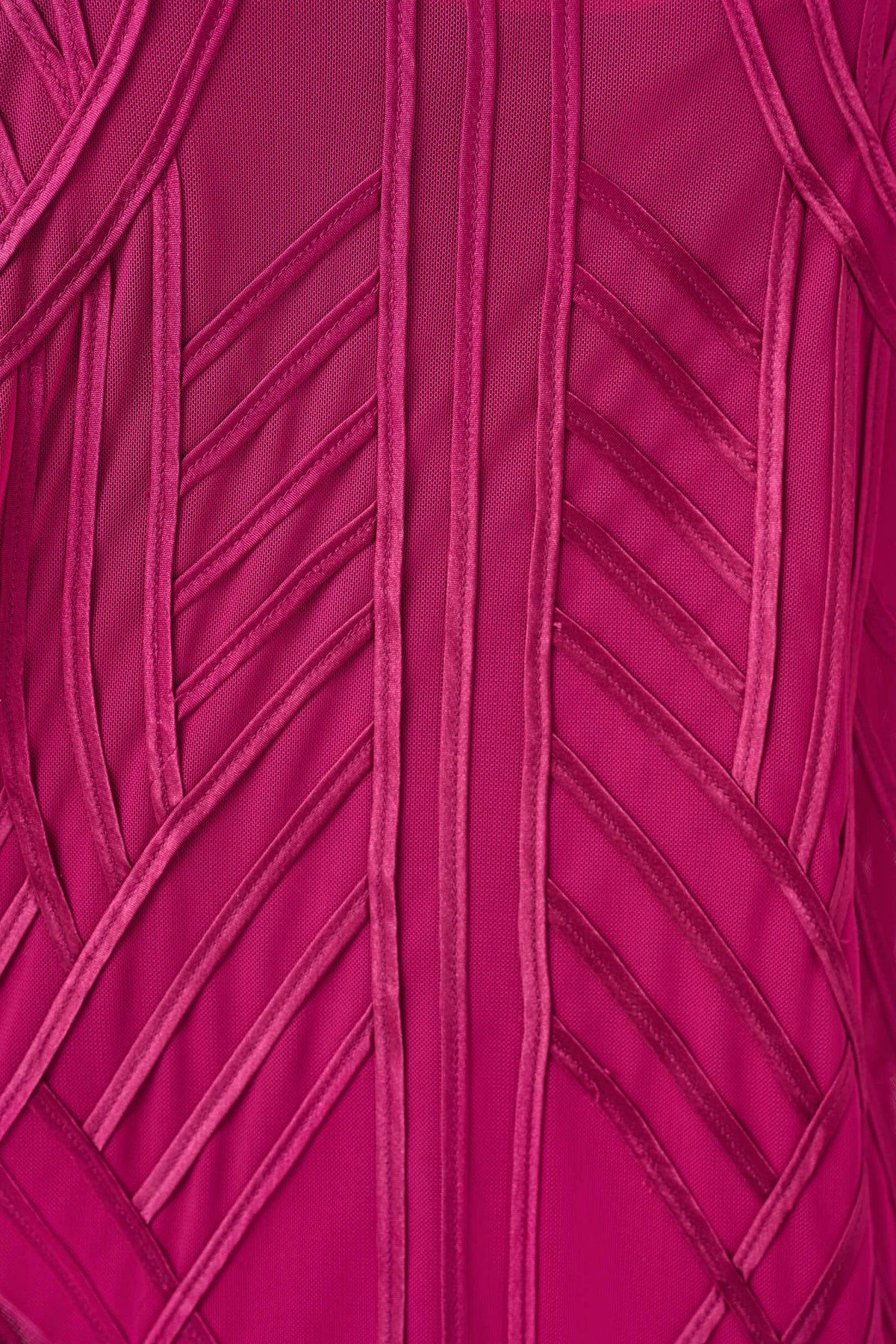 Signature by Joseph Ribkoff Ribbon Jacket in Deep Magenta 264710