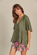 Isle of Mine Esme Top in Olive