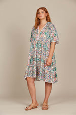 Isle of Mine Esme Dress in Lotus Fleuron