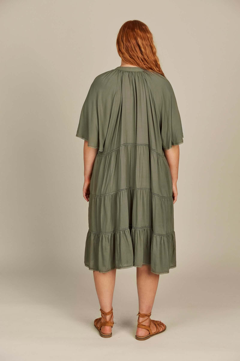 Isle of Mine Esme Dress in Olive