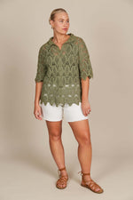 Isle of Mine Giselle Shirt in Olive