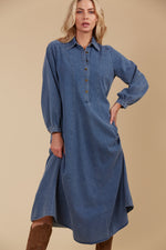 Isle of Mine Freya Dress in Denim