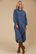 Isle of Mine Freya Dress in Denim