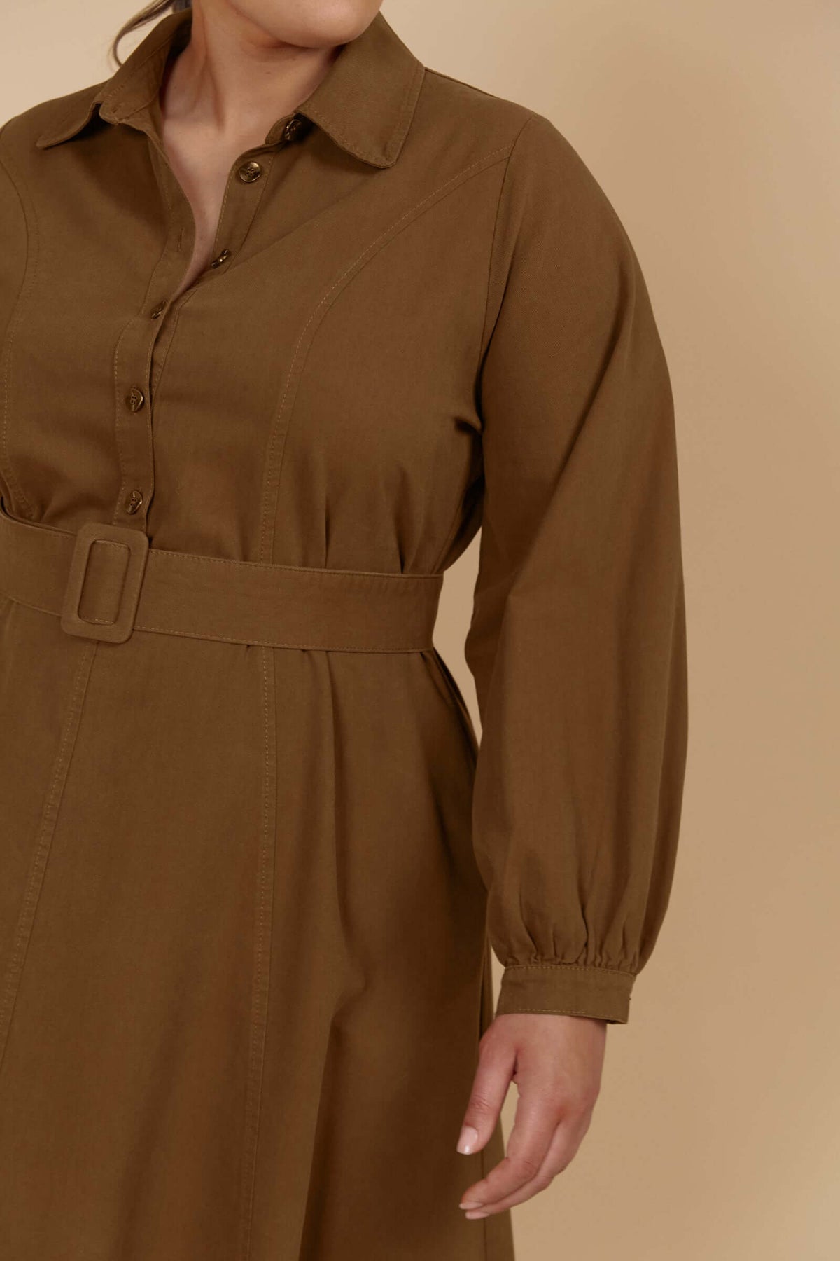 Isle of Mine Freya Dress in Toffee