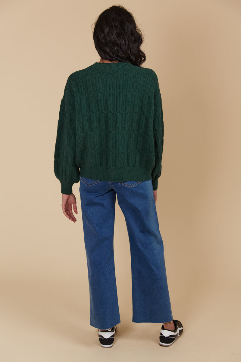 Isle of Mine Hera Jumper in Pine