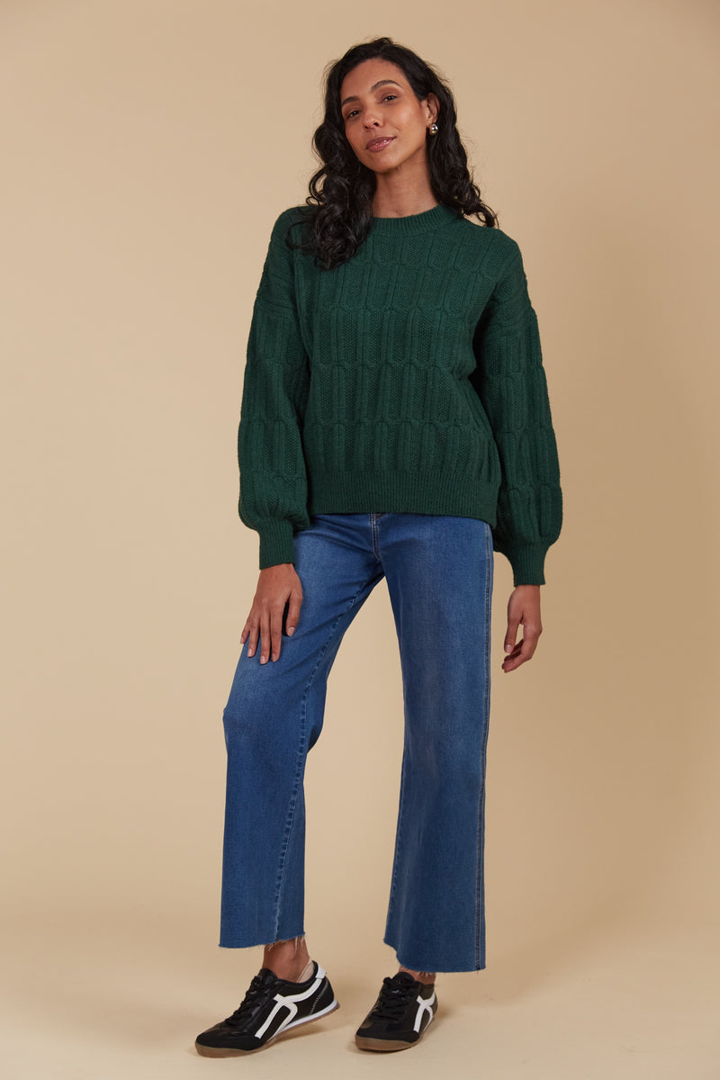 Isle of Mine Hera Jumper in Pine