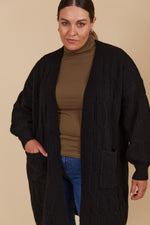 Isle of Mine Hera Cardigan in Onyx