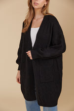 Isle of Mine Hera Cardigan in Onyx