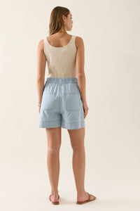 Isle of Mine Sofie Denim Short in Sky