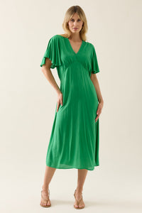 Isle of Mine Oline Midi Dress in Green