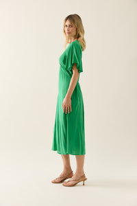 Isle of Mine Oline Midi Dress in Green